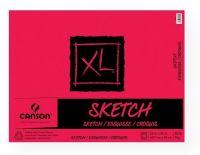 Canson 100511076 XL 18" x 24" Sketch Pad (Fold Over); Sketch paper with a medium tooth surface; Manufactured with a surface sizing that allows the paper to be erased cleanly; 50 lb/74g; Acid-free; 125 sheets; Fold over bound 18" x 24"; Formerly item #C702-81; Shipping Weight 5.00 lbs; Shipping Dimensions 24.00 x 18.00 x 0.66 inches; UPC 3148955729700 (CANSON100511076 CANSON-100511076 CANSON-XL-100511076 PAINTING) 