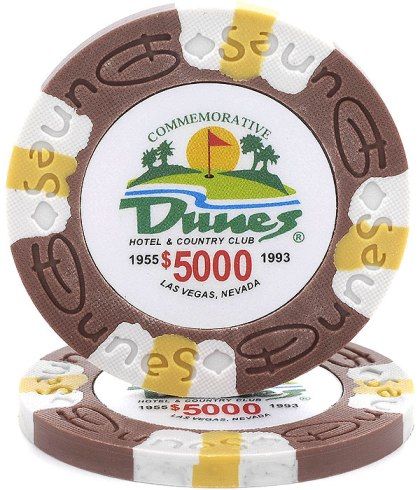 commerce casino 5000 poker chips