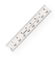 Fairgate 1005-30 Graduated Aluminum Straightedge Ruler 30"; Hardened aluminum construction and a stain-resistant matte finish offer a handsome yet practical design; Clearly marked black graduations in 16ths and 8ths of an inch on opposite edges; Shipping Weight 0.26 lb; Shipping Dimensions 30.00 x 1.5 x 0.25 in; UPC 088354160700 (FAIRGATE100530 FAIRGATE-100530 FAIRGATE-1005-30 FAIRGATE/1005/30 100530 ARCHITECTURE) 