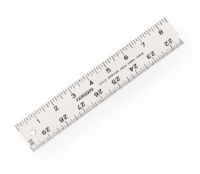 Fairgate 1005-36 Graduated Aluminum Straightedge Ruler 36"; Hardened aluminum construction and a stain-resistant matte finish offer a handsome yet practical design; Clearly marked black graduations in 16ths and 8ths of an inch on opposite edges; Shipping Weight 0.32 lb; Shipping Dimensions 36.00 x 1.5 x 0.25 in; UPC 088354160755 (FAIRGATE100536 FAIRGATE-100536 FAIRGATE-1005-36 FAIRGATE/100536 100536 ARCHITECTURE DRAWING) 