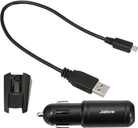 Jabra 100-65090000-39 Travel Charger Kit For use with T5330M and M5390 Headsets, Includes: cradle, mini USB to USB cord, mini USB to car charger cord, UPC 706487009962 (1006509000039 10065090000-39 100-6509000039)