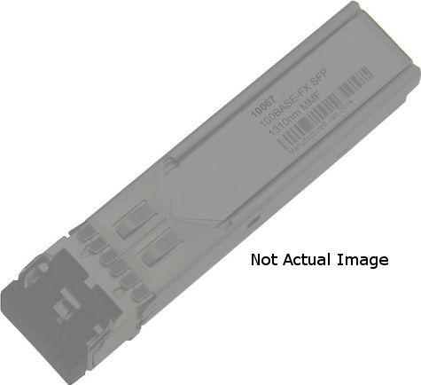 Extreme Networks 10067 Transceiver Module, 100FX MMF SFP supports link length of up to 2km on multimode fiber at 125Mbps, Works at 1310nm wavelength, LC connector, UPC 644728100675, Weight 0.5 Lbs, Data Rate 125 Mbps (10067 10 067 10-067)