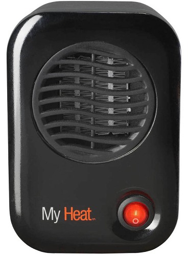 Lasko 101 MyHeat Personal Heater Model, MyHeat Personal Heater Model, MyHeat Concentrated Personal Warmth, Built-In Safety Features, Safe Ceramic Warmth / Money-Saving 200 Watts, Fully Assembled, E.T.L. listed, 3.8