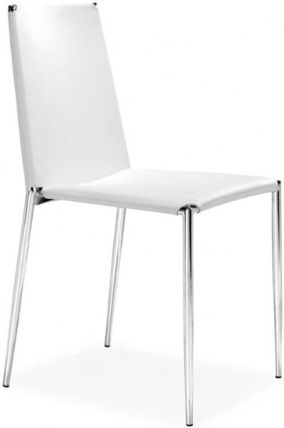 plain white chair