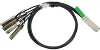 Extreme Networks 10203 Model Fanout Copper Cables, 40 Gigabit Ethernet QSFP+ Fan-out Cable Copper cable assembly, 26 AWG, 6.6 ft, UPC 644728102037, Weight 1.5 Lbs (10203 10 203 10-203) 