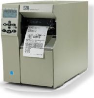 Zebra Technologies 103-8K1-00000 Model 105SLPlus Barcode Printer, Ethernet, Wifi, Serial, Parallel Interfaces; Full-function front panel and large multilingualback-lit LCD display with user-programmable password protection; Thin film printhead with Element Energy Equalizer (E3) for superior print quality; 8 MB Flash memory; Serial RS-232 and bi-directional parallel ports with auto detect; USB 2.0; UPC 68201748003 (1038K100000 103-8K100000 1038K1-00000 103-8K1-00000) 