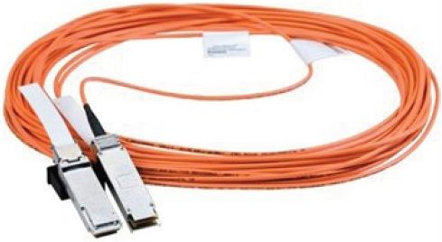 Extreme Networks 10315 Active Optical Cable, Full duplex 4 channel 850nm parallel active optical cable, Transmission data up to 10.3GBits/s per channel, SFF-8436 QSFP+ compliant, Hot pluggable electrical interface, Differential AC-coupled high speed data interface, 4 channels 850nm VCSEL array, 4 channels PIN photo detector array, Multi-mode optical fiber cable 10m, UPC 644728103157 (10315 10 315 10-315)