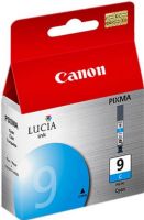 Canon 1035B002 model PGI-9C Ink tank, Ink-jet Printing Technology, Pigmented Cyan Color, Up to 930 Pages Prints, Genuine Brand New Original Canon OEM Brand, For use with Canon PIXMA Pro9500 Printer (1035B002 1035-B002 1035 B002 PGI9C PGI-9C PGI 9C PGI9 PGI-9 PGI 9) 
