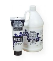 Liquitex 104004 Basics Gesso 250ml; Developed for students and artists that need dependable quality at an economical price; Thick formula for great coverage; Shipping Weight 1.5 lb; Shipping Dimensions 3.00 x 1.56 x 8.25 in; UPC 094376976472 (LIQUITEX104004 LIQUITEX-104004 BASICS-104004 ARTWORK) 