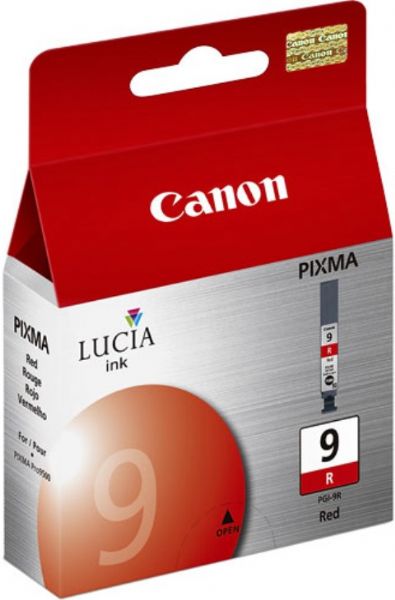 Canon 1040B002 model PGI-9R Ink tank, Ink-jet Printing Technology, Pigmented Red Color, Up to 930 Pages Prints, Genuine Brand New Original Canon OEM Brand, For use with Canon PIXMA Pro9500 Printer (1040B002 1040-B002 1040 B002 PGI9R PGI-9R PGI 9R PGI9 PGI-9 PGI 9)