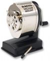 X-Acto 1042 KSV Vacuum Mount Sharpener; Just flip the lever and this vacuum mount sharpener locks in place on any non-porous, horizontal surface; It has an eight-size pencil guide with automatic pencil stop; Built solid for rugged institutional and classroom use; Two hardened steel helical cutters; Vacuum mount for portability; Die-cast metal base; UPC 079946010725 (XACTO1042 XACTO 1042 X ACTO 1042 X-ACTO KSV TS13900) 