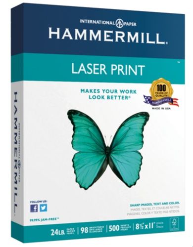 Hammermill 104604 Laser Print Paper, 8.50