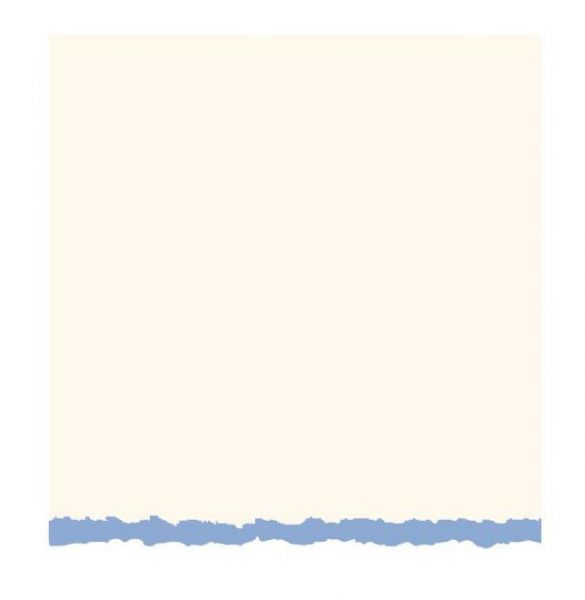 Strathmore 105-13 White/Blue Deckle Creative Cards 3.5 x 4.875; This small card is ideally suited for formal announcements, gift enclosures, invitations, change of address, and thank you notes; Cards are 80 lb cover and measure 3.5
