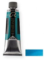 Royal Talens 1055342 Rembrandt Oil Colour, 40 ml Cerulean Blue Color; These paints contain only the finest, most lightfast pigments and the purest quality linseed or safflower oil; Each color contains the highest concentration of pigment; EAN 8712079059170 (1055342 RT-1055342 RT1055342 RT1-055342 RT10553-42 OIL-1055342)  
