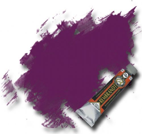 Royal Talents 1055672 Rembrand Artists' Oil Color 40ml Permanent Red Violet; These paints contain only the finest, most lightfast pigments and the purest quality linseed or safflower oil; Each color contains the highest concentration of pigment, finely ground on a triple-roll mill to provide high intensity and brilliance; UPC 8712079059217 (ROYALTALENTS1055672 ROYALTALENTS 1055672 ROYAL TALENTS ROYALTALENTS-1055672 ROYAL-TALENTS)