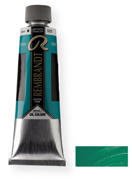 Royal Talens 1056102 Rembrandt Oil Colour, 40 ml Cobalt Green Color; These paints contain only the finest, most lightfast pigments and the purest quality linseed or safflower oil; Each color contains the highest concentration of pigment; EAN 8712079059286 (1056102 RT-1056102 RT1056102 RT1-056102 RT10561-02 OIL-1056102) 