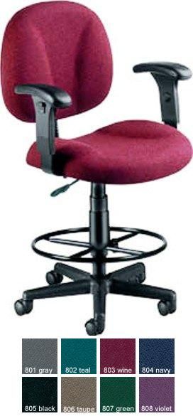 OFM105-AA-DK Superchair - Computer Task Chair with Adjustable Drafting Kit, 250 lbs. weight capacity (105 AA DK 105AADK 105-DK) 