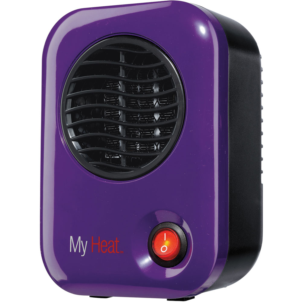 Lasko 106 MyHeat Personal Heater Model, MyHeat Personal Heater Model, MyHeat Concentrated Personal Warmth, Built-In Safety Features, Safe Ceramic Warmth / Money-Saving 200 Watts, Fully Assembled, E.T.L. listed, 3.8