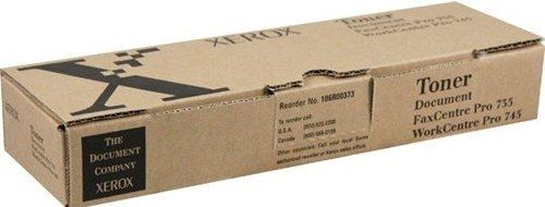 Xerox 106R00373 Black Toner Cartridge, Laser Print Technology, Black Print Color, 500 Pages Typical Print Yield, For use with FaxCentre Pro 735, WorkCentre Pro 745, WorkCentre Pro 745DL, WorkCentre Pro 745SX, UPC 095205603736 (106R00373 106R-00373 106R 00373)