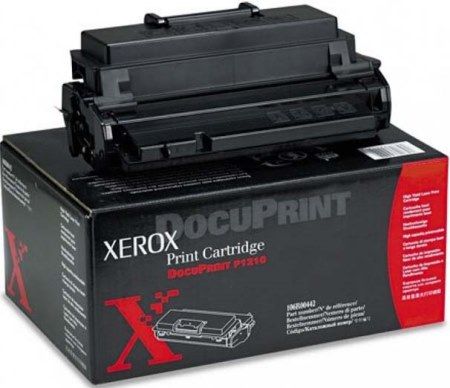 Premium Imaging Products CT106R442 High Capacity Black Print Cartridge Compatible Xerox 106R00442 for use with Xerox DocuPrint P1210 Printer, 6000 pages with 5% average coverage (CT-106R442 CT 106R442)