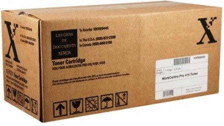 Xerox 106R00445 Model 106R445 Black Toner Cartridge (2-Pack) for use with Xerox WorkCentre Pro 416, WorkCentre Pro 416Pi, WorkCentre Pro 416Si, 10000 pages at 4% area coverage, New Genuine Original OEM Xerox Brand (106-R00445 106 R00445 106R-00445 106R 00445)