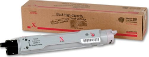 Xerox 106R00675 Black High-Capacity Toner Cartridge For use with Phaser 6250 Printer, Up to 8000 pages at 5% coverage, New Genuine Original OEM Xerox Brand, UPC 095205770131 (106-R00675 106 R00675 106R-00675 106R 00675)