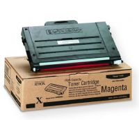 Xerox 106R00681 Magenta High Capacity Toner Cartridge for use with Phaser 6100 Color Printer, Up to 5000 Pages at 5% coverage, New Genuine Original OEM Xerox Brand, UPC 095205304282 (106-R00681 106 R00681 106R-00681 106R 00681) 