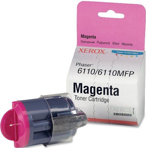 Premium Imaging Products CT106R01272 Magenta Toner Cartridge Compatible Xerox 106R01272 for use with Xerox Phaser 6110 and 6110MFP Printers, 1000 pages with 5% average coverage (CT-106R01272 CT 106R01272 106R1272) 