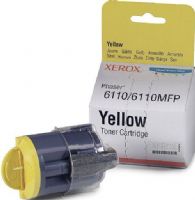 Premium Imaging Products CT106R01273 Yellow Toner Cartridge Compatible Xerox 106R01273 for use with Xerox Phaser 6110 and 6110MFP Printers, 1000 pages with 5% average coverage (CT-106R01273 CT 106R01273 106R1273)  
