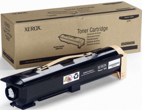 Xerox 106R01294 Black Toner Cartridge For use with Phaser 5550 Tabloid Monochrome Laser Printer, Approximate yield 35000 average standard pages, New Genuine Original OEM Xerox Brand, UPC 095205736014 (106-R01294 106 R01294 106R-01294 106R 01294 106R1294) 