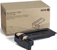 Xerox 106R01409 Black Toner Cartridge for use with Xerox WorkCentre 4250 and 4260 Monochrome Laser Multifunction Printer, Up to 25000 Pages at 5% coverage, New Genuine Original OEM Xerox Brand, UPC 095205742466 (106-R01409 106 R01409 106R-01409 106R 01409 106R1409) 
