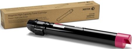 Xerox 106R01437 Magenta High Capacity Print Cartridge for use with Phaser 7500 Tabloid Color LED Printer, 17800 Page Yield Capacity, New Genuine Original OEM Xerox Brand, UPC 095205751901 (106-R01437 106 R01437 106R-01437 106R 01437 106R1437) 