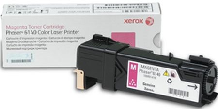 Xerox 106R01478 Magenta Toner Cartridge for use with Xerox Phaser 6140 Color Printer, Up to 2000 Pages at 5% coverage, New Genuine Original OEM Xerox Brand, UPC 095205753486 (106-R01478 106 R01478 106R-01478 106R 01478 106R1478)