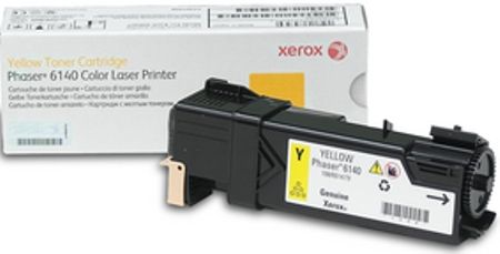 Xerox 106R01479 Yellow Toner Cartridge for use with Xerox Phaser 6140 Color Printer, Up to 2000 Pages at 5% coverage, New Genuine Original OEM Xerox Brand, UPC 095205753493 (106-R01479 106 R01479 106R-01479 106R 01479 106R1479)