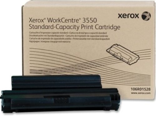 Xerox 106R01528 Ink Cartridge, Inkjet Print Technology, Black Print Color, Standard Yield Type, 5000 Page Typical Print Yield, For use with Xerox WC3550 Copier, UPC 095205763881 (106R01528 106R-01528 106R 01528)