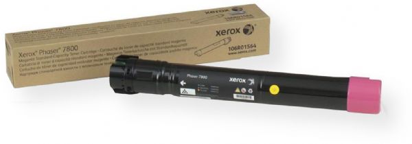 Xerox 106R01564 Standard Capacity Toner Cartridge, Laser Print Technology, Black Print Color, 6000 Page Typical Print Yield, For use with Xerox Phaser 7800 Printer, UPC 095205766332 (106R01564 106R-01564 106R 01564)