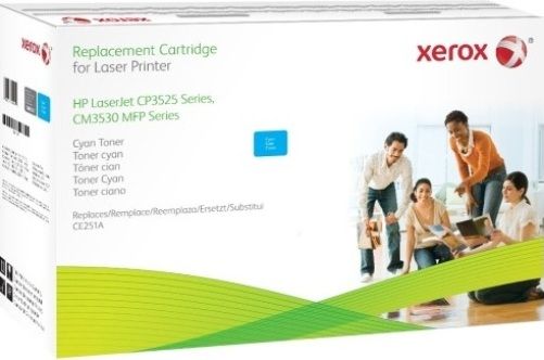 Xerox 106R01584 Toner Cartridge, Laser Print Technology, Cyan Print Color, 7000 Pages Typical Print Yield, CM3530 Compatible OEM Part Number, HP Compatible OEM Brand, For use with HP Color LaserJet Series Printers CP3525, CP3525DN, CP3525N, CP3525X, CM3530MFP, CM3530FS, UPC 09520584854 (106R01584 106R-01584 106R 01584 XEROX106R01584)