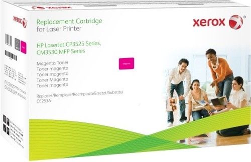 Xerox 106R01586 Toner Cartridge, Laser Print Technology, Magenta Print Color , 7000 Pages Typical Print Yield, For use with HP Color LaserJet Printers CP3525, CP3525DN, CP3525N, CP3525X, CM3530MFP, CM3530FS, UPC 095205848564 (106R01586 106R-01586 106R 01586 XER106R01586)