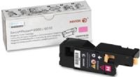 Xerox 106R01628 Toner Cartridge, Laser Print Technology, Magenta Print Color, 1000 Page Typical Print Yield, For use with Xerox Phaser Printers 6000 and 6010, UPC 095205850017 (106R01628 106R-01628 106R 01628) 