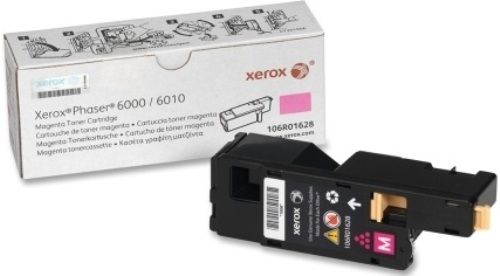 Xerox 106R01628 Toner Cartridge, Laser Print Technology, Magenta Print Color, 1000 Page Typical Print Yield, For use with Xerox Phaser Printers 6000 and 6010, UPC 095205850017 (106R01628 106R-01628 106R 01628)
