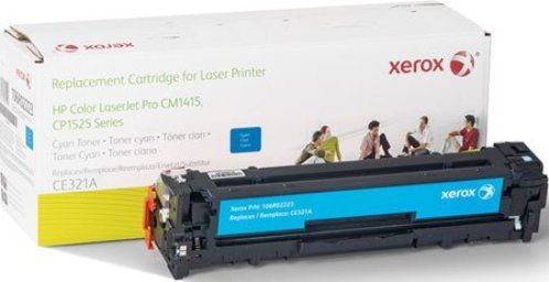 Xerox 106R02222 Toner Cartridge, Laser Print Technology, Magenta Print Color, 1300 Page Typical Print Yield, HP Compatible to OEM Brand, CB323A Compatible to OEM Part Number, For use with HP Color LaserJet Series Printers CP1525, CM1415, UPC 095205859287 (106R02222 106R-02222 106R 02222 XER106R02222)