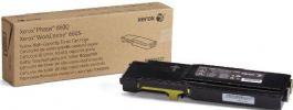 Xerox 106R02227 High Capacity Toner for Phaser, Laser Print Technology, Yellow Print Color, High Yield Type, 6000 Page Page-Yield, For use with Xerox Phaser 6600 Printer and Xerox WorkCentre 6605 Printer, UPC 095205963892 (106R02227 106R-02227 106R 02227)  