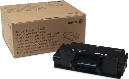 Xerox 106R02307 High Capacity Toner for Phaser, Laser Print Technology, Black Print Color, 11000 Page Page-Yield, For use with Xerox Phaser 3320 Series Printers, UPC 095205623079 (106R02307 106R-02307 106R 02307) 