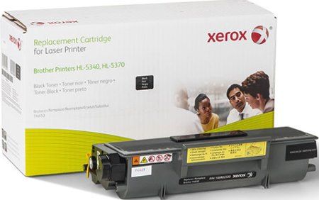 Xerox 106R02320 Replacement Black Toner Cartridge Equivalent to Brother TN650 for use with Brother DCP-8080DN, DCP-8085DN, HL-5340D, HL-5350DN, HL-5370 Series, MFC-8480DN, MFC-8680DN, MFC-8690DW and MFC-8890DW Printers, Up to 8200 Page Yield Capacity, New Genuine Original OEM Xerox Brand, UPC 095205963021 (106-R02320 106 R02320 106R-02320 106R 02320 106R2320) 