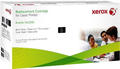 Xerox 106R02634 Toner Cartridge, Laser Print Technology, Black Print Color, 2600 Pages Typical Print Yield, Brother Compatible OEM Brand, TN-2220 Compatible OEM Part Number, For use with Brother Printers HL2240, HL-2240D, HL-2250DN, HL-2270DW, HL-2220, UPC 095205966305 (106R02634 106R-02634 106R 02634)