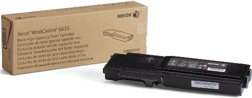 Xerox 106R02747 Toner Cartridge, Laser Print Technology, Black Print Color, High Yield Type, 1200 Page Duty Cycle, For use with Xerox WC665 Printer, UPC 095205863949 (106R02747 106R-02747 106R 02747)