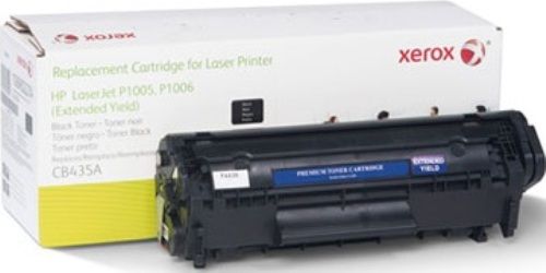 Xerox 106R2274 Toner Cartridge, Laser Print Technology, Black Print Color,  2300 Pages Print Yield, HP Compatible OEM Brand, HP CB435A Compatible to OEM Part Number, HP LaserJet 1012, 1018, 1018s, 1020, 1020 Plus, 1022, 1022n, 1022nw, UPC 095205622744 (106R2274 106R-2274 106R 2274 XER106R2274)