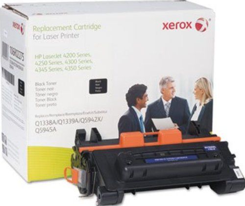 Xerox 106R2275 Toner Cartridge, Laser Print Technology, Black Print Color, 18000 Pages. Print Yield, HP Compatible OEM Brand, HP CC364A Compatible to OEM Part Number, For use with HP LaserJet P4014, P4014dn, P4014n, P4015dn, P4015n, P4015tn, P4015x, P4515n, P4515tn, P4515x, P4515xm, UPC 095205622751 (106R02275 106R2275 106R-2275 106R-2275 XER106R2275)