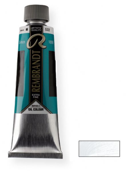 Royal Talens 1071052 Rembrandt Oil Colour, 150 ml Titanium White Color; These paints contain only the finest, most lightfast pigments and the purest quality linseed or safflower oil; Each color contains the highest concentration of pigment; EAN 8712079059675 (1071052 RT-1071052 RT1071052 RT1-071052 RT10710-52 OIL-1071052) 