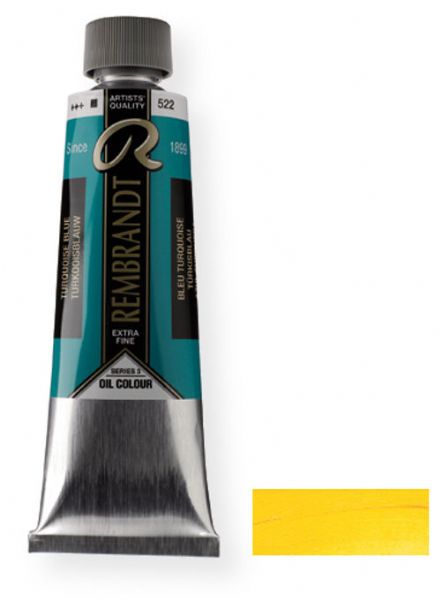 Royal Talens 1072542 Rembrandt Oil Colour, 150 ml Permanent Lemon Yellow Color; These paints contain only the finest, most lightfast pigments and the purest quality linseed or safflower oil; Each color contains the highest concentration of pigment; EAN 8712079059729 (1072542 RT-1072542 RT1072542 RT1-072542 RT10725-42 OIL-1072542)